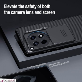 Nillkin Camshield dėklas su kameros apsauga - juodas (Oneplus 12R) Nillkin Camshield dėklas su kameros apsauga - juodas (Oneplus 12R)